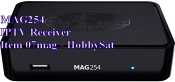 Front of Mag254 IPTV SET TOP BOX receiver Front of Mag254 IPTV SET TOP BOX receiver